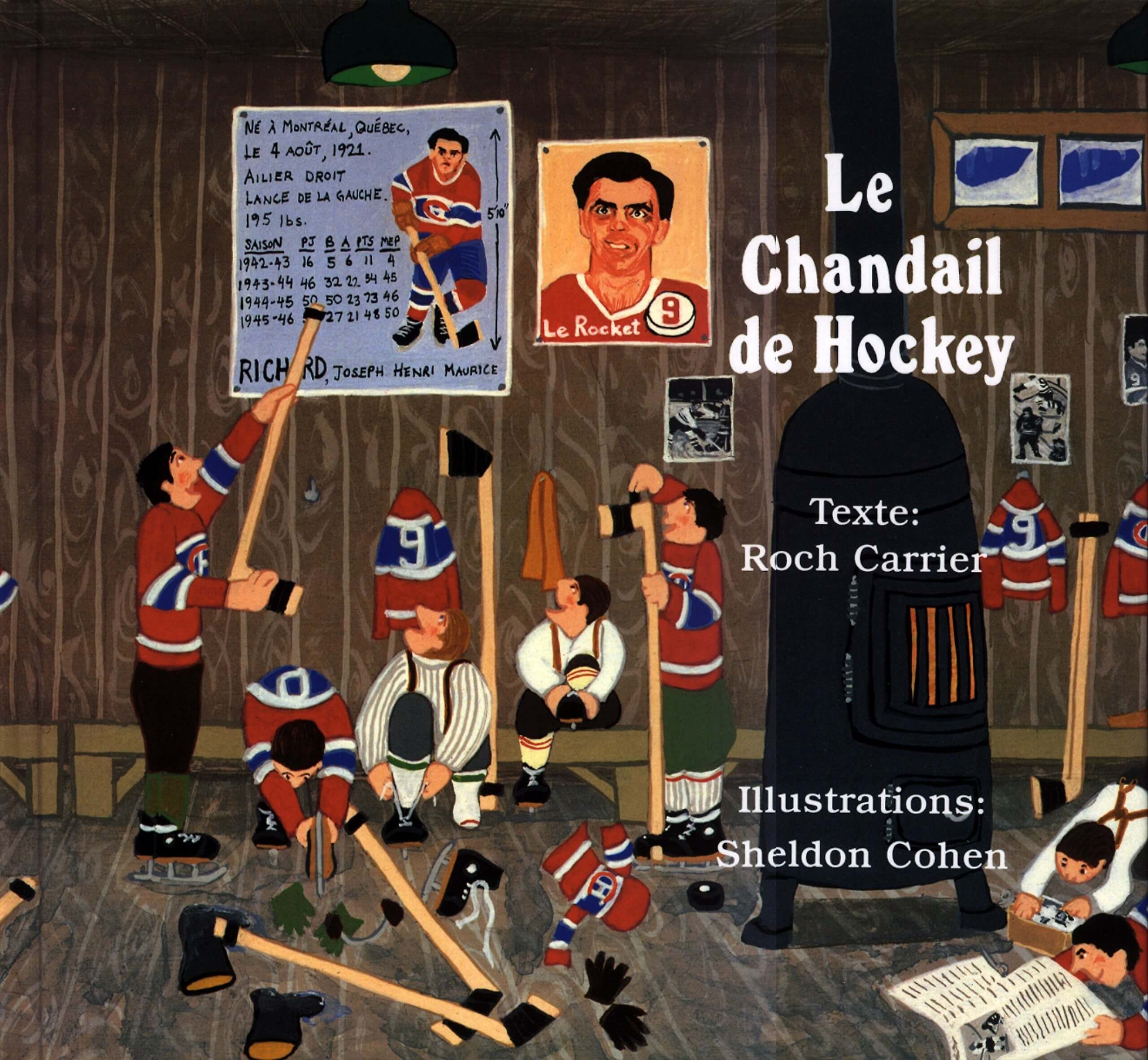 Le chandail de Hockey - Click to enlarge picture.