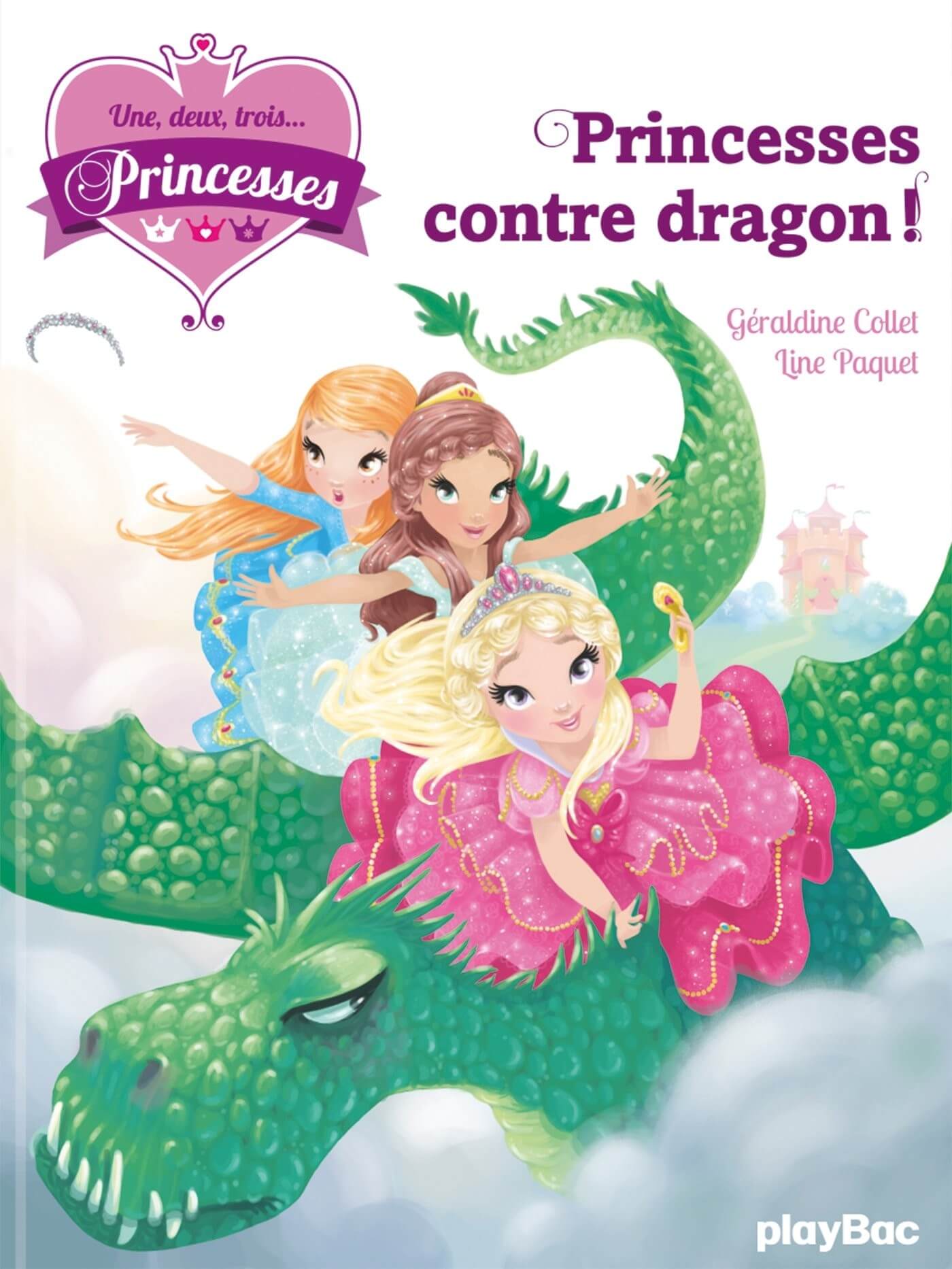 Princesses contre dragon - Click to enlarge picture.