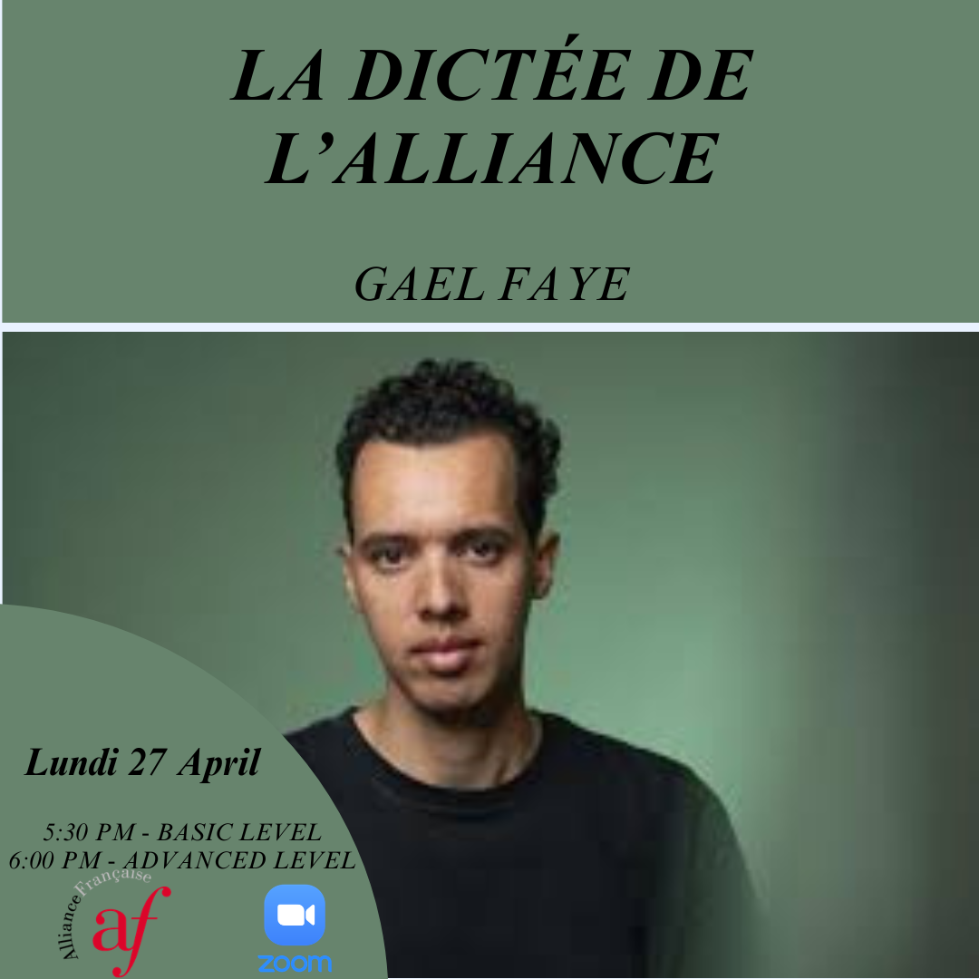 La Dictée de l'Alliance : Gaël Faye