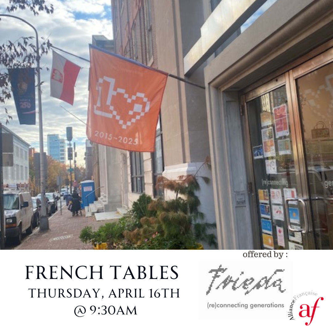 French Table at FRIEDA Avril 2026