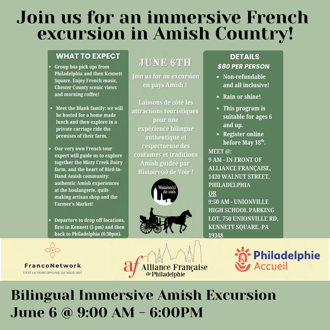Bilingual Excursion to the Amish Countryside