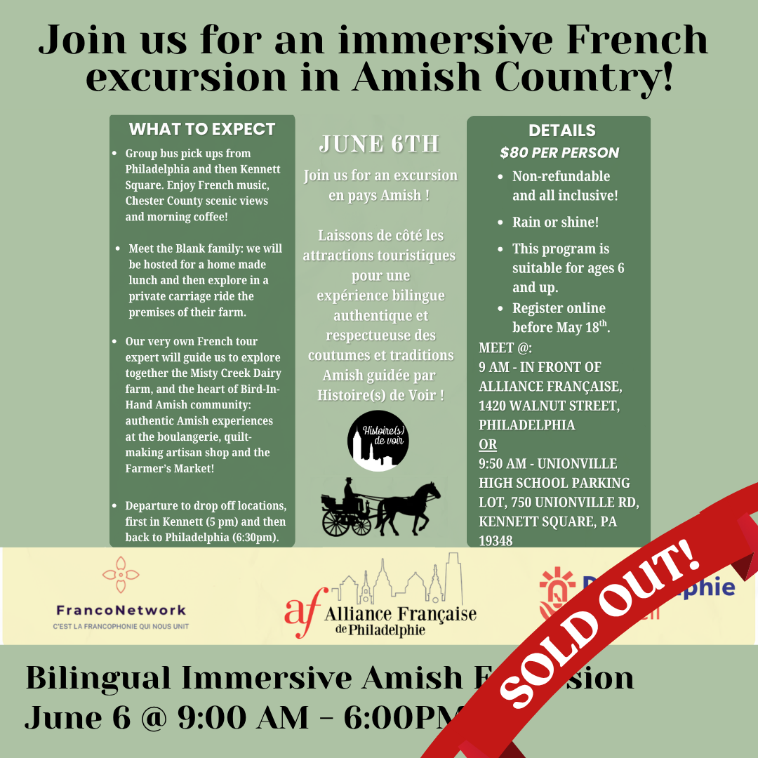 Bilingual Excursion to the Amish Countryside