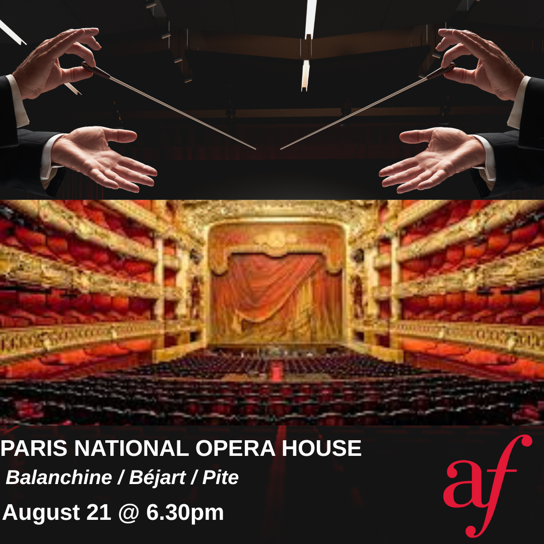 Opéra d’été : Balanchine / Béjart / Pite