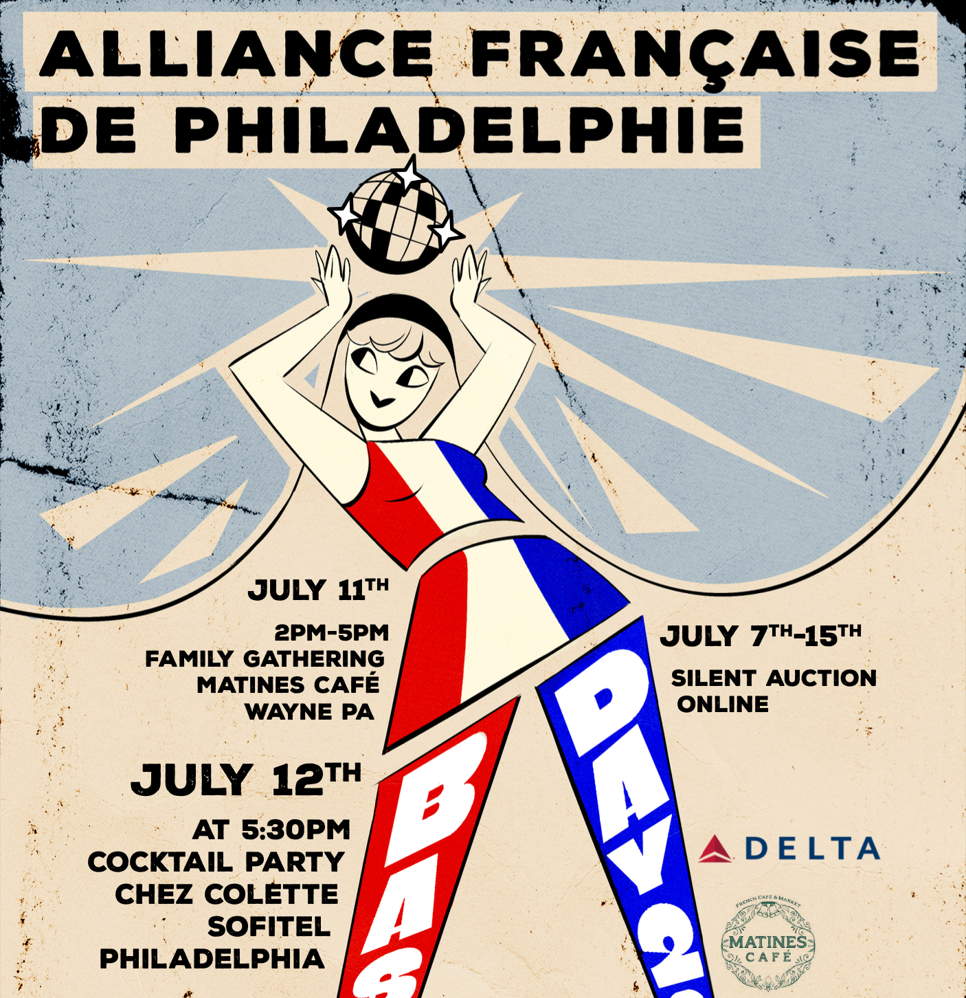 Bastille Day Benefit Cocktail Party