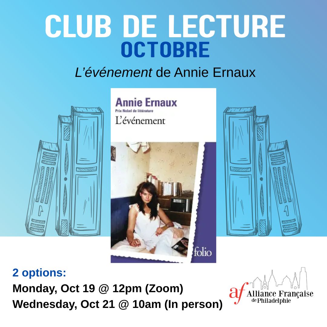 Club de Lecture: Octobre 2026