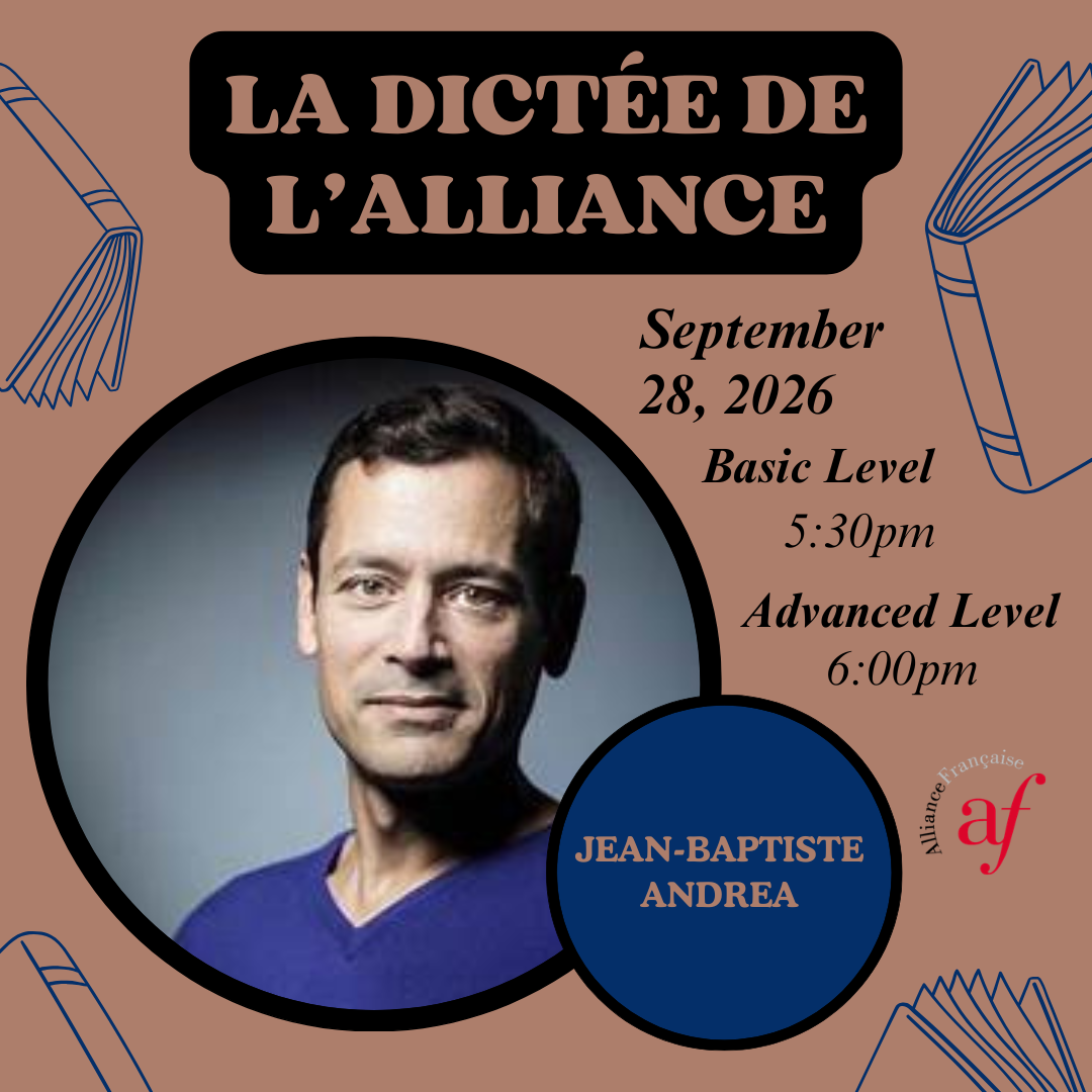 La Dictée de l'Alliance : Jean-Baptiste Andrea