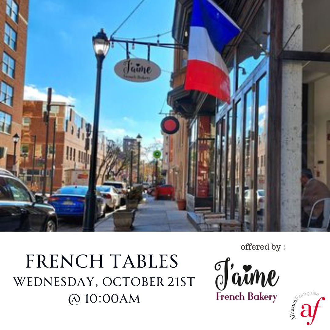 French Table at J'aime Bakery Octobre 2026