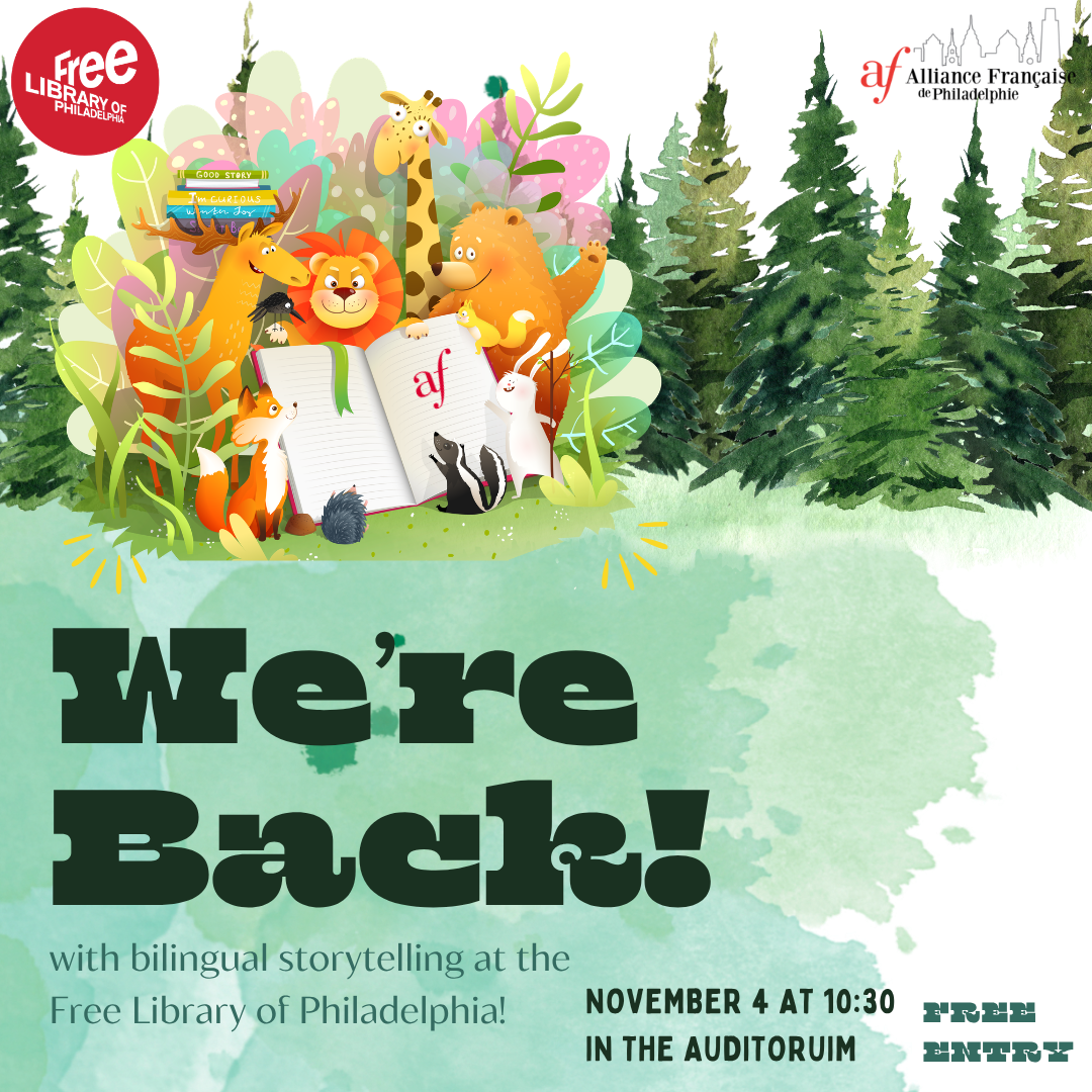 French Story Telling at the Free Library of Philadelphia
