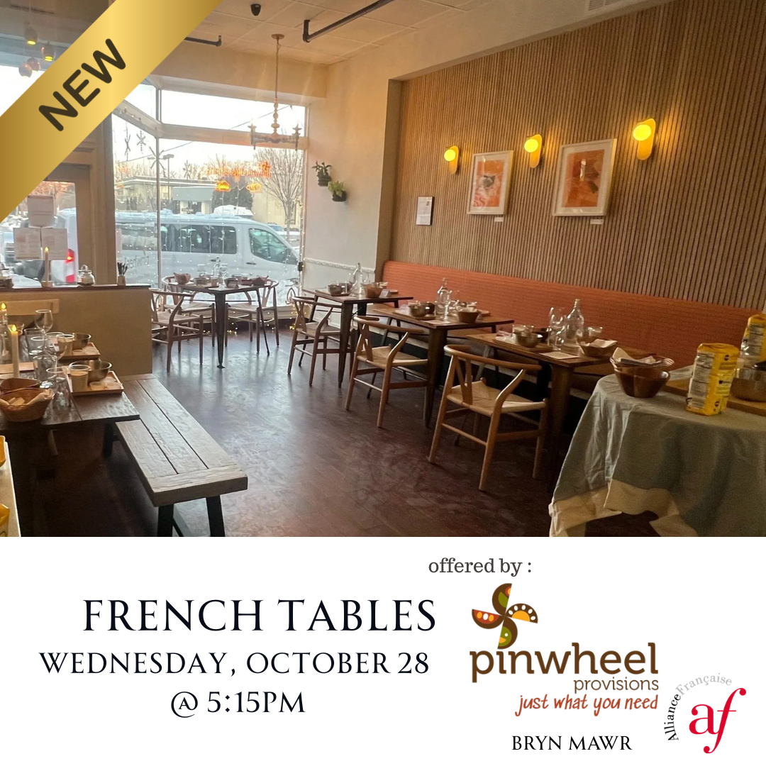 French Table at Pinwheel Provisions Café