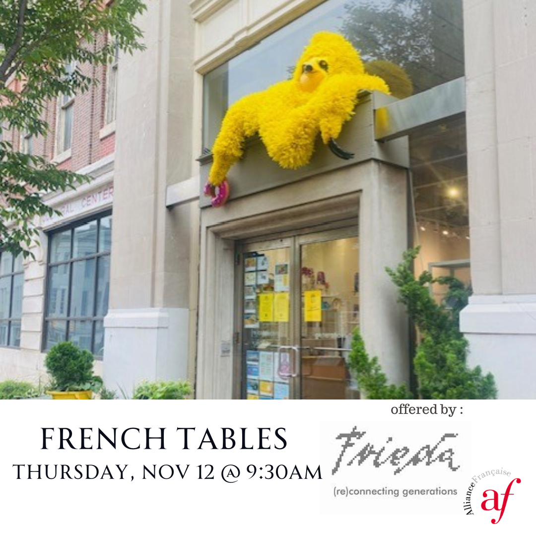 French Table at FRIEDA Novembre 2026