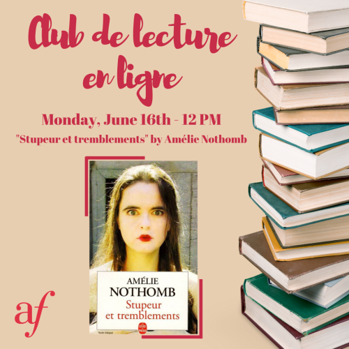 Club de lecture en ligne: Stupeur et tremblements d'Amélie Nothomb