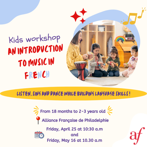 Kids' workshop : introduction to music in French