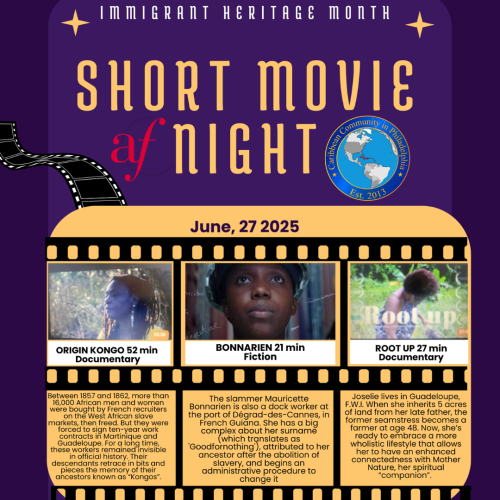Immigrant Heritage Month : Short-Movie Night