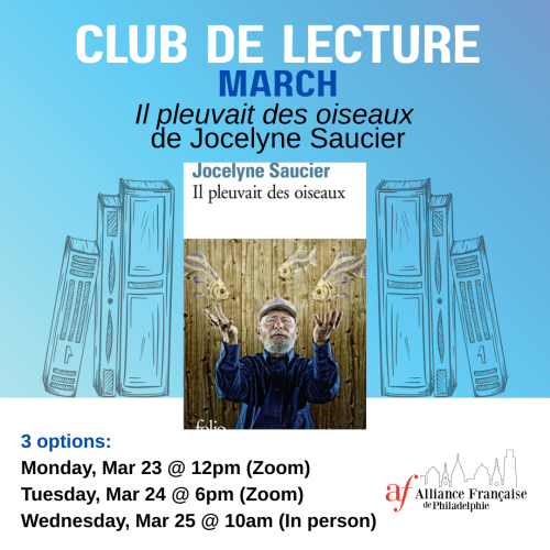 Club de Lecture: March 2026