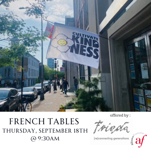 French Tables at FRIEDA 09/18/2025