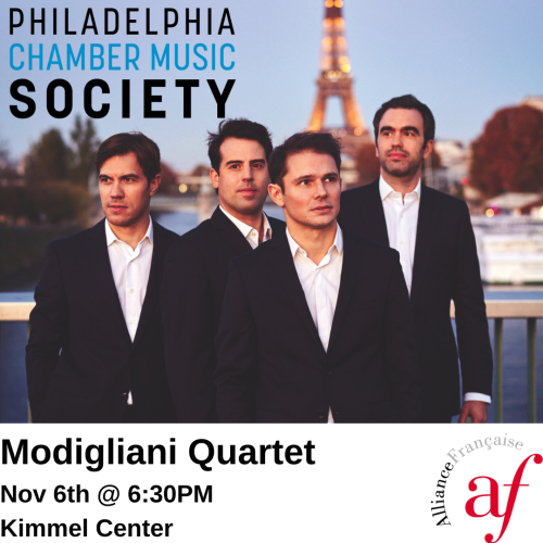 Concert : Modigliani Quartet